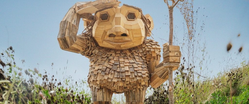 Thomas Dambo's Trolls at NC Arboretum