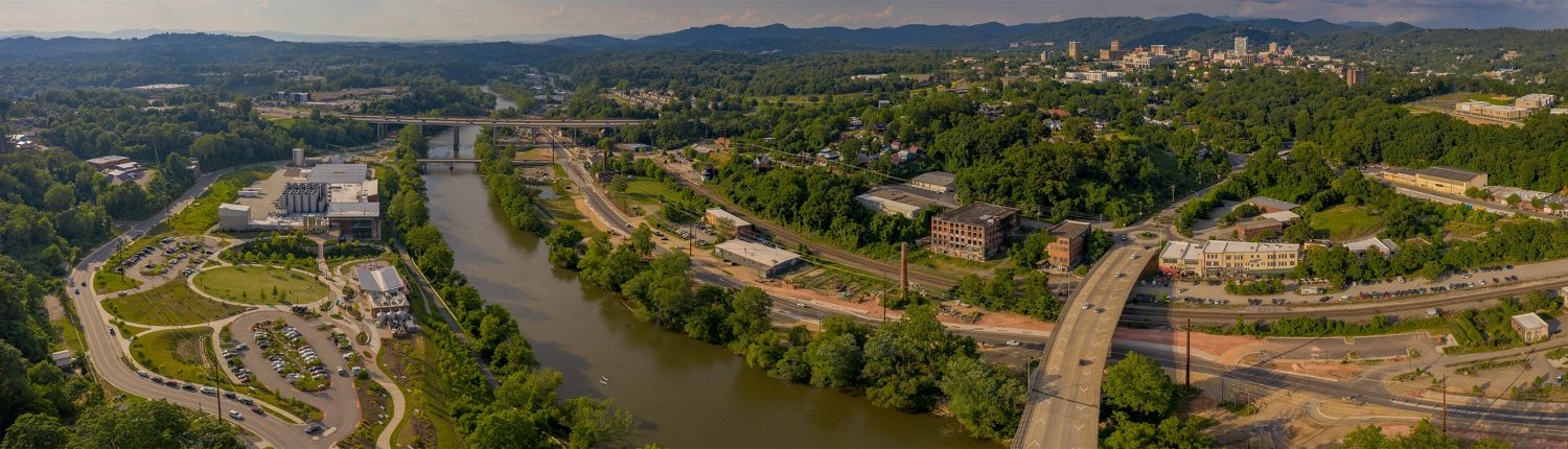 Wide Angle of River Arts District