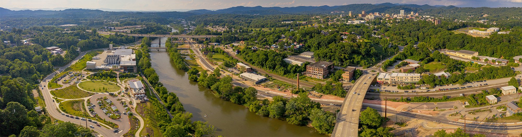 Asheville Aerial View