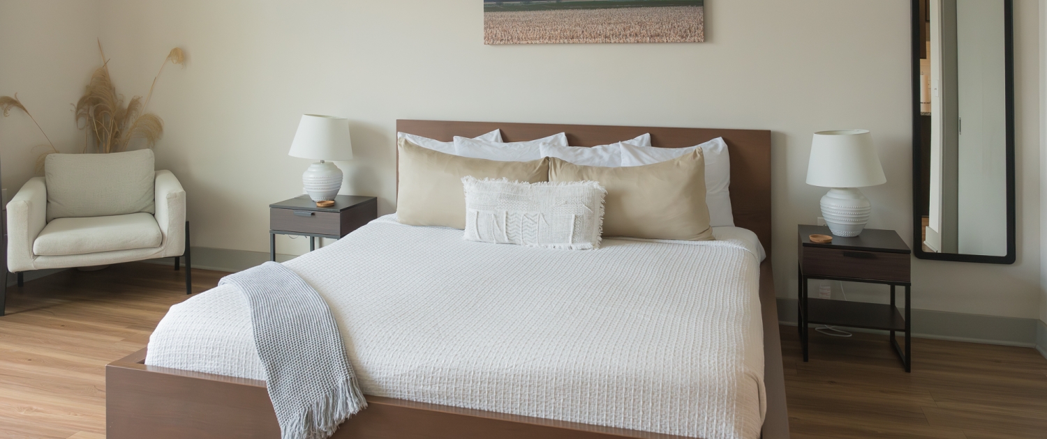 the interior of River Row Suites in Asheville, NC