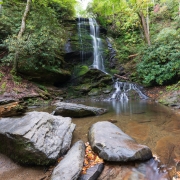 Catawba Falls in Western North Carolina